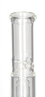Black Leaf Glasbong 18,8erauf14,5er - 6-Arm-Baumpercolator - Beaker - H 37 cm D 102/45 mm WS 4 mm - ICE