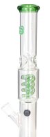 Grace Glass Glasbong 18,8er - OG Series Green Tower - Spiral Percolator - H 38 cm D 55-45 mm WS 5 mm