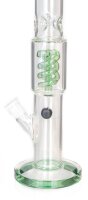 Grace Glass Glasbong 18,8er - OG Series Green Tower - Spiral Percolator - H 38 cm D 55-45 mm WS 5 mm