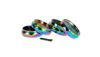 Champ High - Pollinatorgrinder 4tlg. - Rainbow Diamond MEDIUM - D 50 mm - Rainbow