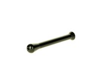 Ziehrohr aus Aluminium L 60 mm D 2,5 mm - Schwarz