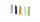 Atomic Glastip - versch. Farben - L 3,5 cm