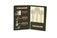 Scorpio Screencard Edelstahlsiebe - Premium - 3x 15 mm - Hängesiebe